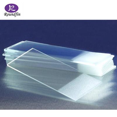 China Plain / Single / Double and ColorCoat Microscope Slides Super Grade Beveled Edges Microscope Slide For Lab for sale