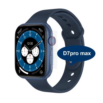 China 2021 New Arrivals GPS Navigation Smartwatch D7pro Max 7 Wireless Call Charging Smartwatch Waterproof 7 Series Smart Watch for sale