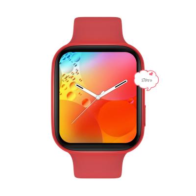 China New Arrivals 2021 series7 i7pro touch screen smart watch with long battery life IP67 waterproof magnetic charger cheapest price for sale