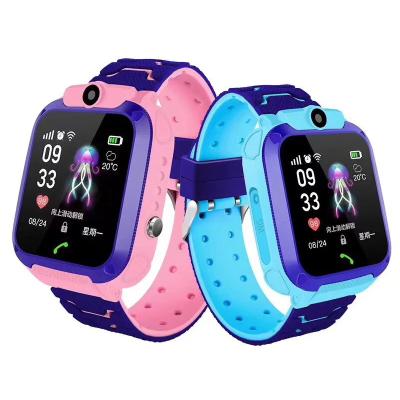 China GPS Navigation Color Q19 Waterproof Touch Screen Smart Phone Kids Tracking Kids Smart Watch With Camera for sale