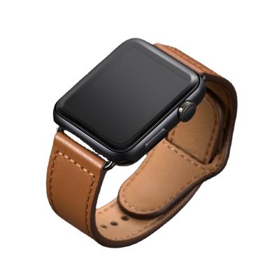 China Sport Casual Strap Leather Watch Band For Apple Watch 1/2/3/4/5 Watch Straps for sale