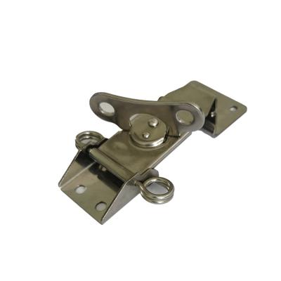 China Chinese Stainless Steel Heavy Duty Clasp Magnet Push Doors Factory Price Flightcase JCDK-502 Butterfly Toggle Latch for sale