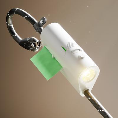 China New Arrival Good Quality Dog Poop Lights Integrated Bag LED Multifunctional Pet Reflective Strip Traction Rope for sale