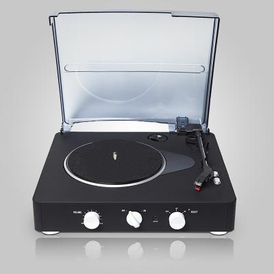 China Turntable Playing BT 5.0 Vinyl LP Built-in Speakers Rechargeable Battery Record Player Portable Radio Streaming 3-Speed ​​Turntable Player for sale