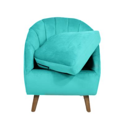 China VISON sofa living room sofa single seat cheap luxury modern simple armchair soft flexible single sofa high chair for sale