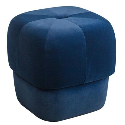 China Modern Stool Accent Chair (Other) VISON Accent Chair Navy Blue Velvet Single Seat Adjustable Sofa Chair For Small Space for sale