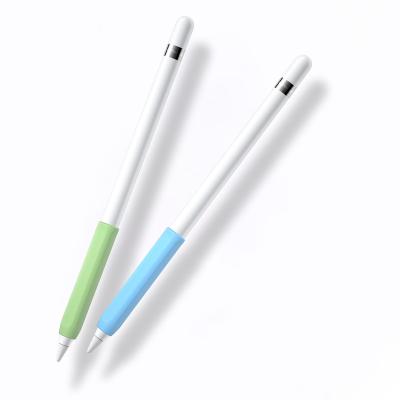 China Single Wholesale 8 Colors Available Silicone Anti-Slip Protective Holder For Apple Pencil 1st for sale