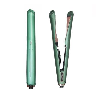 China Commercial 2 in 1 Hair Straightening and Curling Iron Custom Flat Iron Ceramic Electric Hair Straightener for sale