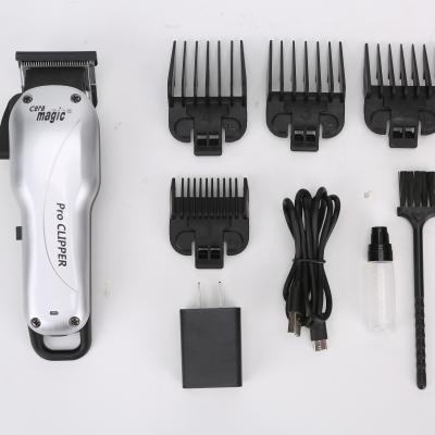 China Popular Professional Split Tip Rechargeable Metal Usb Hair Trimmer Hair Purchasing Interface Household Electric Usb Hair Cutter Lai Si Te for sale