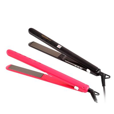 China 2020 Commercial Ceramic Flat Iron Hair Straightener Temperature Control Travel Hair Straightener for sale