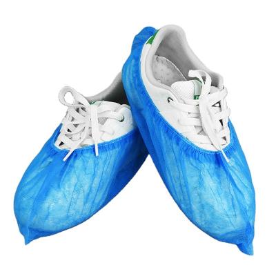 China Nonwoven Disposable Microporous Anti-Static Boot Covers Surgical Shoe Covers Slip Resistant PE Roll Shoe Cover for sale