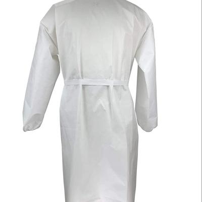 China Disposable Isolation Disposable Medical Gown Level 4 Aami Gown Protective Isolation Gown For Hospitals Used for sale