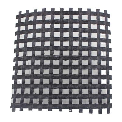 China Aisle strength high tensile polyester biaxial geogrid manufacturer price for sale