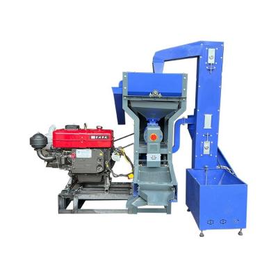 China High Yield Backbone machinery  high capacity  rice mill machine BB-N70D PM+ELEVATOR with 16HP diesel engine for sale