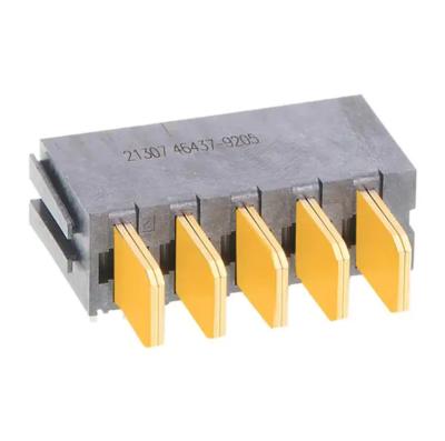 China Standard 464379205 Electronic Component Connectors Plug Male Blades Square Tube Connector for sale