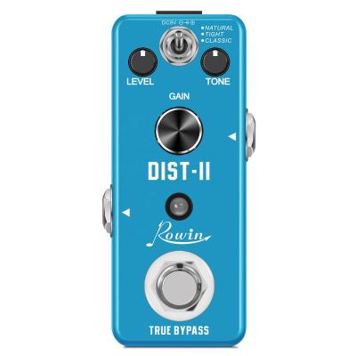 China Rowin LEF-301B Distortion Solo Guitar Dist Pedal Effect Pedals For Guitarist High Gain Distortions Natural Tight Classical Pedal for sale