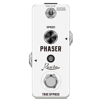 China Rowin Phaser Guitar Pedal Mini Effect Pedal With Vintage Phaser Tone And Modern Phaser Tone for sale