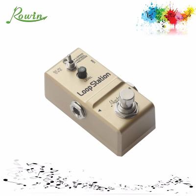 China GUITAR Mini Rowin Loop Station Effect Pedal with Reverse and 1/2 Speed ​​Function for sale