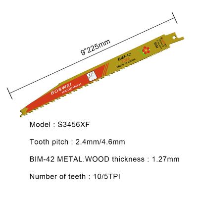 China Synthetic materials BIM - M42 exchanging saw blades cutting metal plates saw blade China accessories for machine tools for sale