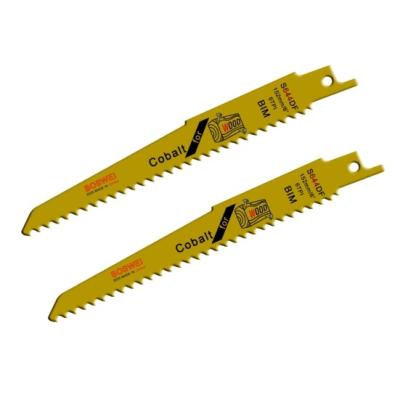 China Synthetic materials BIM - M42 6TPI exchanging saw blade composite materials metal plates cutting saw blade for sale