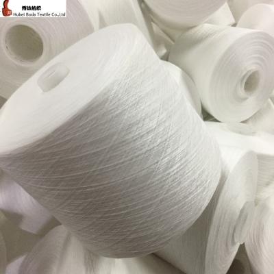 China Anti-bacteria 203 High Quality 100% Spun Polyester Yarns / Polyester Spun Yarn Cheapest Price for sale