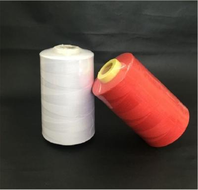 China Anti-bacteria 20/9 100% polyester spun 40/2 50/2 60/2 sewing thread use hign quality yarn/20/2 20/9 spun polyester yarn for sale