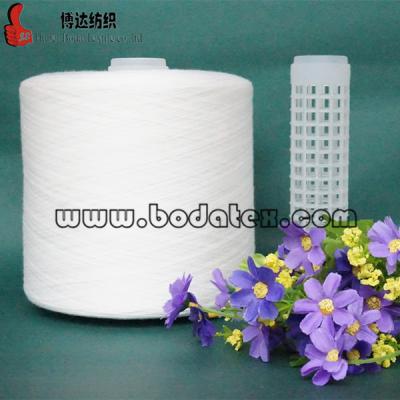 China China 20/4 High Quality Anti-Bacteria 20/2 20/4 TFO Raw White Bright Or Semi-Matte 100% Polyester Spun Thread For Sewing for sale