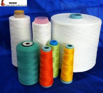 China Anti-bacteria 50s / 2100% virgin RAW WHITE polyester spun sewing thread price china thread suppliar for sale