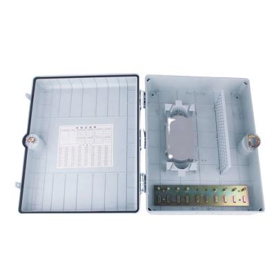 China FTTH 72 Network FTTB FTTX 96 Core High Strength Fiber Optic Material Distribution PC ABS Box for sale