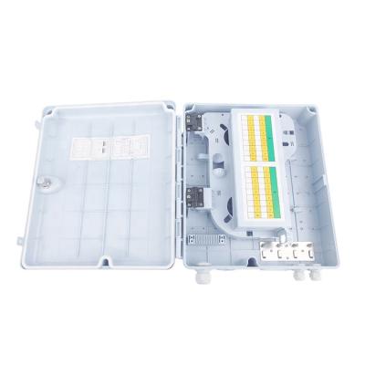 China High Quality FTTH FTTB FTTX PLC Fiber Distribution Splitter Box 32 Core Fiber Optic Splitter Cassette 1*32 Cassette 1*32 Termination Box ftth box for sale