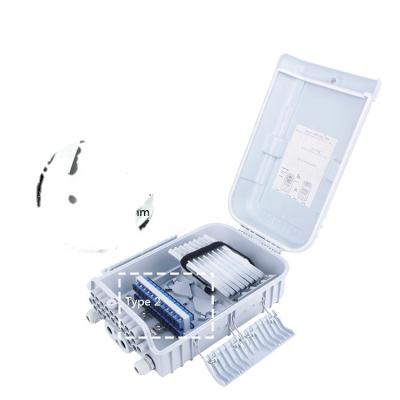 China Outdoor FTTH Network FDB 24 Core Fiber Optic Optic Distribution Box Terminal Box FTTB FTTX 16 Core NAP FTTH for sale