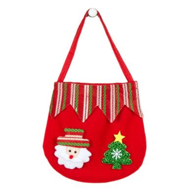 China Wholesale Christmas Gift Present Package Candy Sweet Home Decoration Reindeer Spirit Christmas Bags for sale