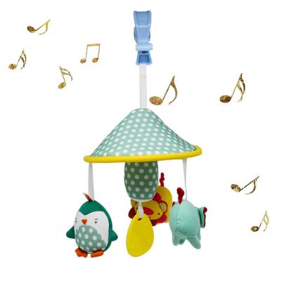 China Eco-friendly Plastic Washable Bed Bell Musical Hot Selling Wooden Hanging Toys Popular for sale