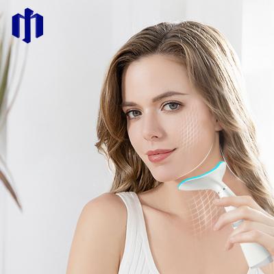 China Skin Tightening Portable New Design LED Photon Vibration Neck Care Wrinkle Removal Removal Instrument for sale