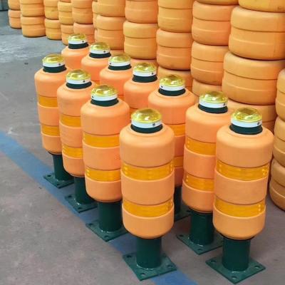 China Safe Bridge Road Traffic Anti Corrosion Roller Cushion Roller Road Safety Barrier for sale