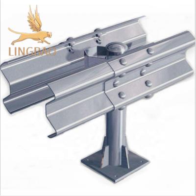 China Roadway Safety 600g zine Coated Galvanized Safe Corrugated Road Traffic Beam for sale