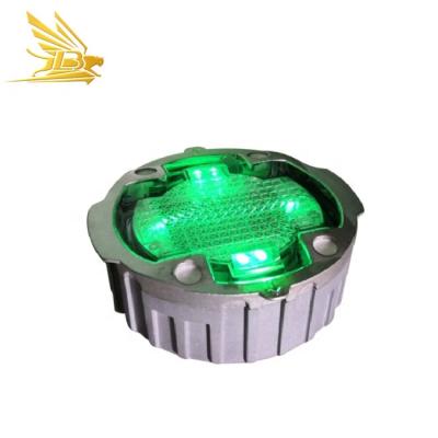 China Road Beacon Waterproof Aluminum Solar Led Solar Traffic Warning Light Road Stud for sale