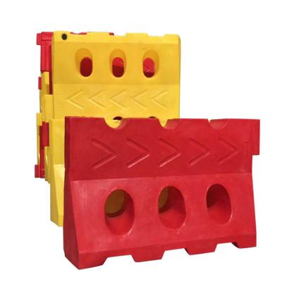 China OEM plastic blow molding plastic hollow products mold for rotomolding road barrier for sale