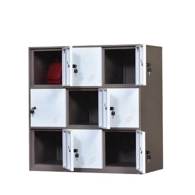 China GDLT 6 Door (Height) Adjustable Steel Metal Locker Clothes Locker Cabinet for sale