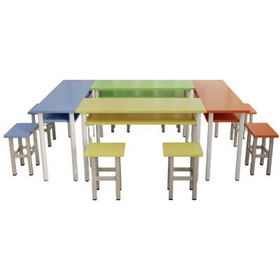 China Modern Factory Style Canteen Cafeteria Table American Dining Table for sale