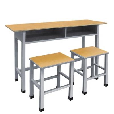 China Modern student desk and chair, school furniture, student table for sale