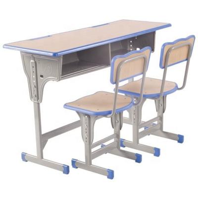 China Factory Modern Primary School Classroom Furniture Experienced Desk And Chair for sale