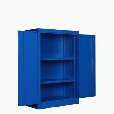 China Adjustable Workshop Garage Metal 2 Door Tool Cabinet Storage Cabinet (Size) for sale