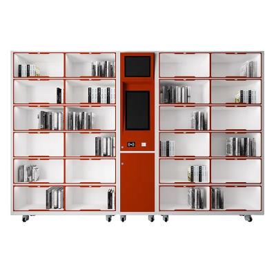 China (Size)Adjustable Commercial Furniture General Use Steel Shelf For College Library Furniture for sale