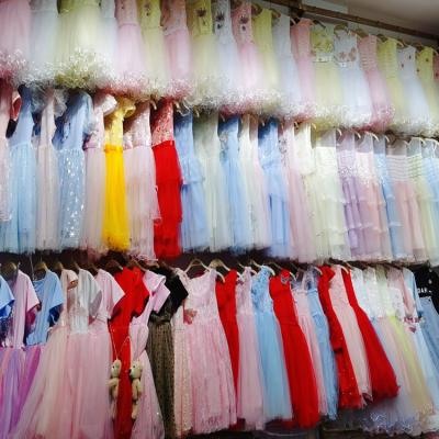 China New Girls 2-13 Anti-Wrinkle 2021 Summer Chiffon Year Old Air Sleeve Bubble Dress Hot Soft Princess Dress for sale