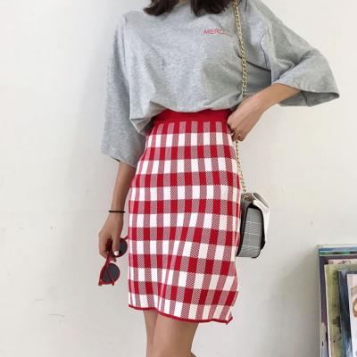 China 2021 Summer High Quality Fashionable Women's Breathable Clothing Classy Knitted Skirt for sale