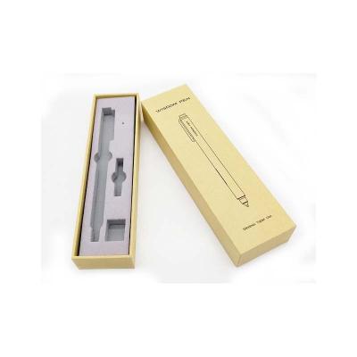 China Recycled Materials 2021 Hot Sale High Quality OEM Accept Recycled Materials Paper Pen Gift Box Wholesale In China for sale