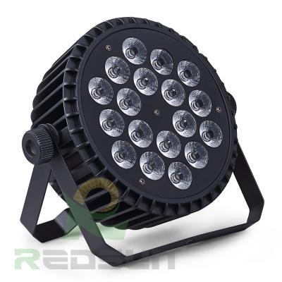 China 18pcs 12W RGBW 4in1 Aluminum Full Color Professional LED Stage PAR Light for sale