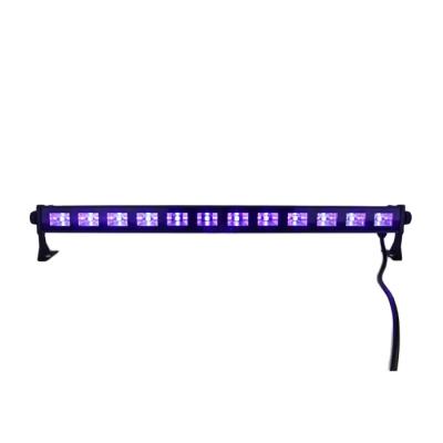 China Hot-selling 12pcs 3W Black Bar Light Bars Halloween Christmas Party UV Light for Home hanuted for sale