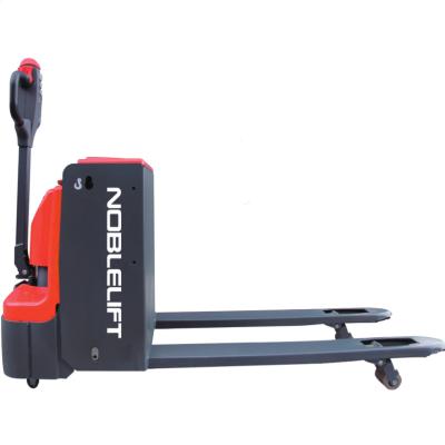 China Machinery Repair Shops Economic Long-Tiller Electric Pallet Truck 1800kg 1.8T Electric Forklift Li-ion Battery for sale